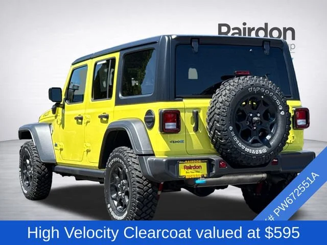 Used 2023 High Velocity Clearcoat Jeep Willys 4xe image 4