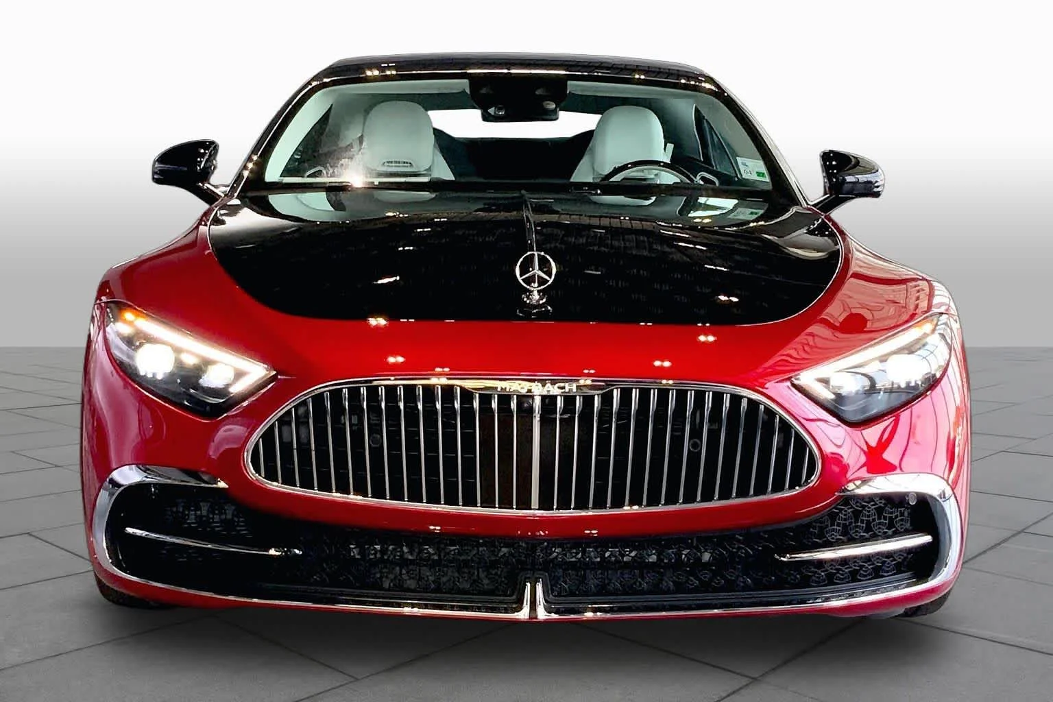 New 2026 MANUFAKTUR garnet red metallic (Red Ambiance) Mercedes-Benz Maybach SL 680 Monogram Series image 3