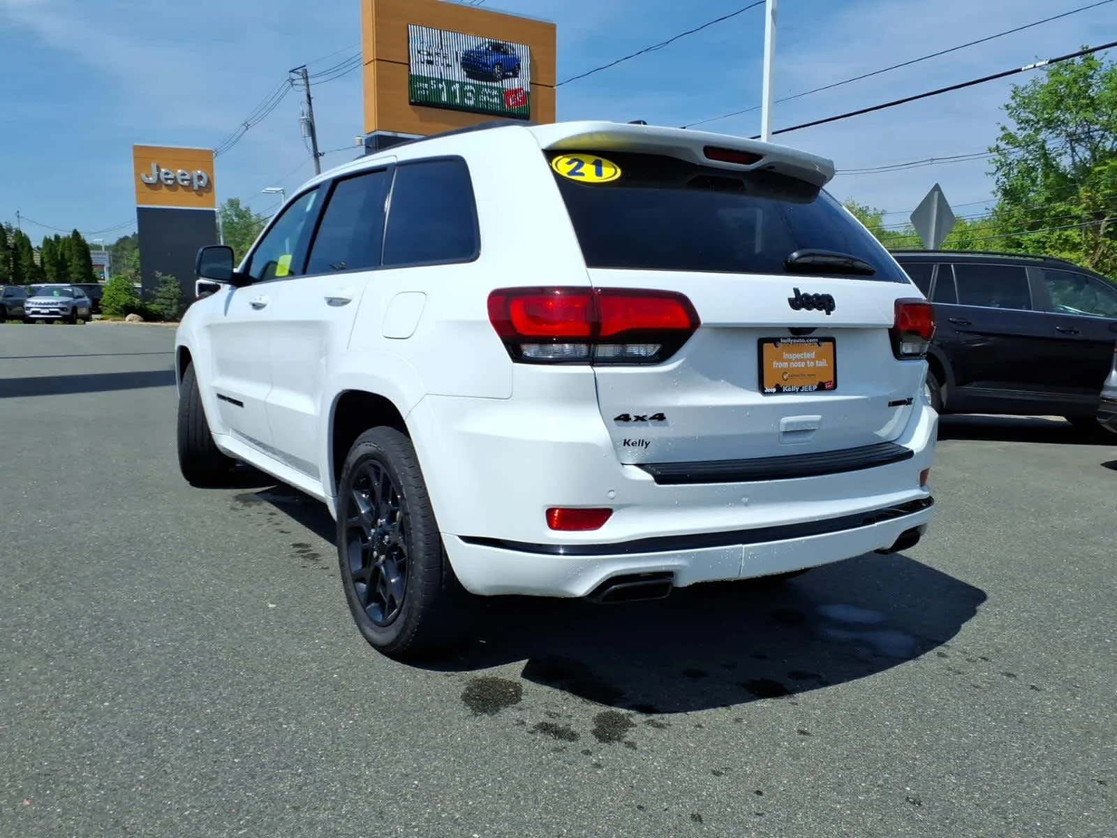 Certified Used 2021 Bright White Clear Coat Jeep Limited X image 11