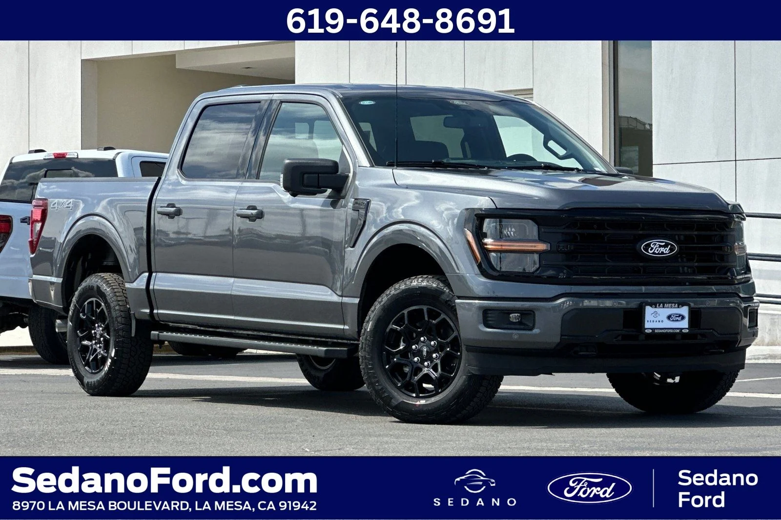 New 2026 Carbonized Gray Metallic Ford XLT image 1