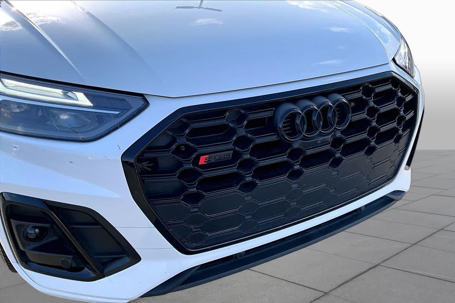 Used 2024 Glacier White Metallic Audi Premium Plus image 28