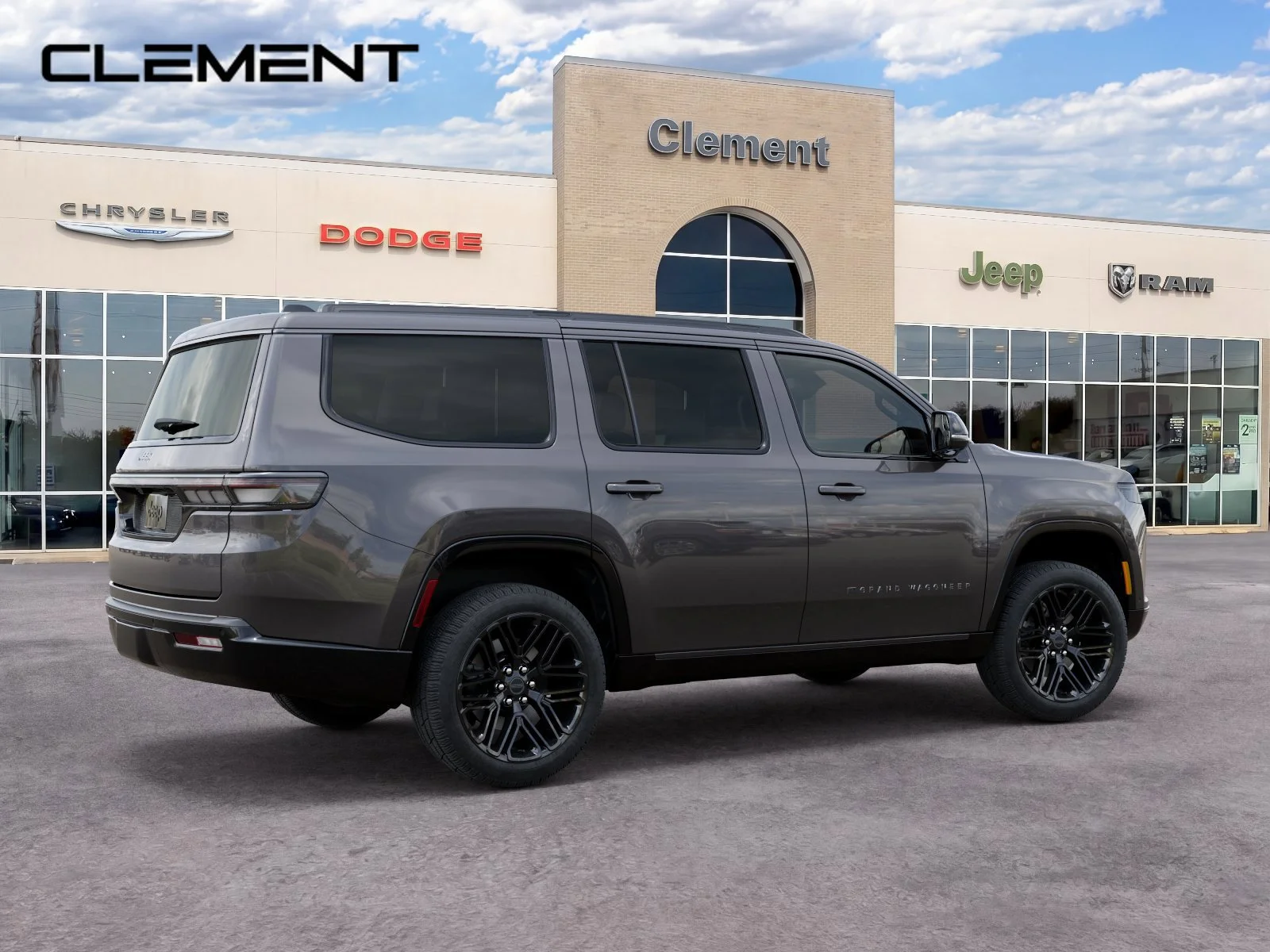 New 2026 Baltic-Gray Metallic Clear-Coat Exterior Paint Jeep Limited Reserve image 4