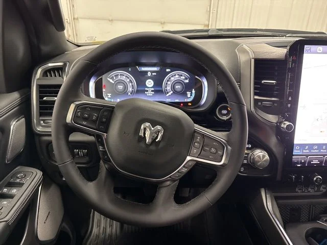 New 2026 Diamond Black Crystal Pearl-Coat Exterior Paint RAM Laramie image 15