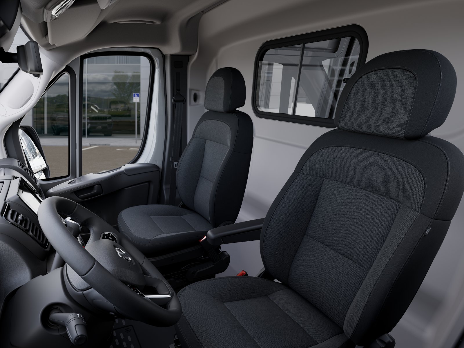 New 2026 Bright White Clearcoat RAM High Roof image 49