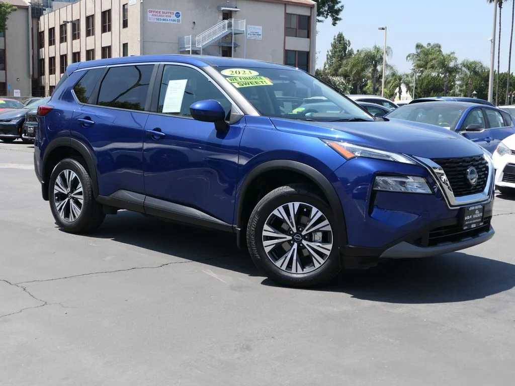 Used 2023 Blue Nissan SV image 1