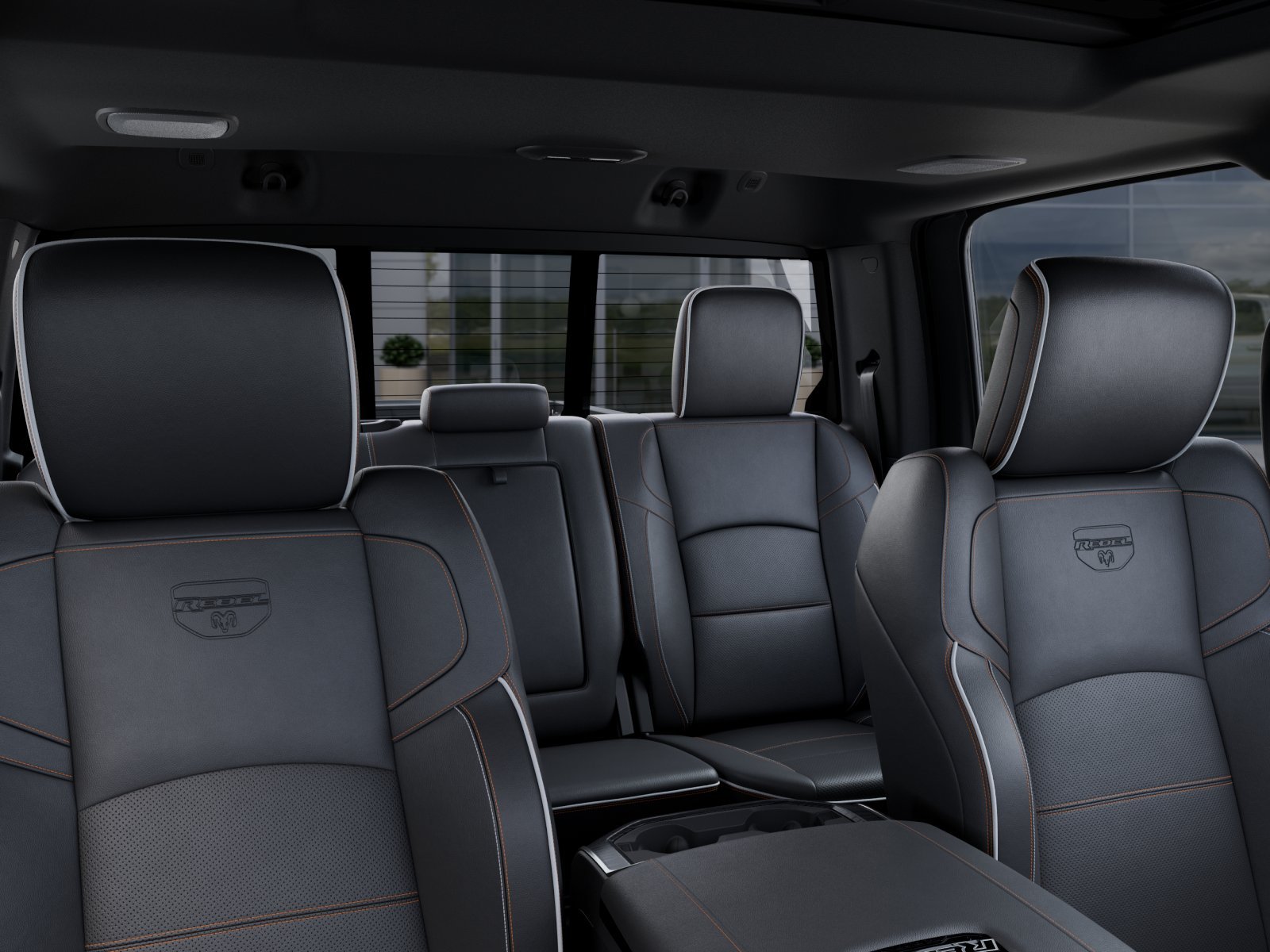 New 2026 Ceramic Gray Clear-Coat Exterior Paint RAM Rebel image 41
