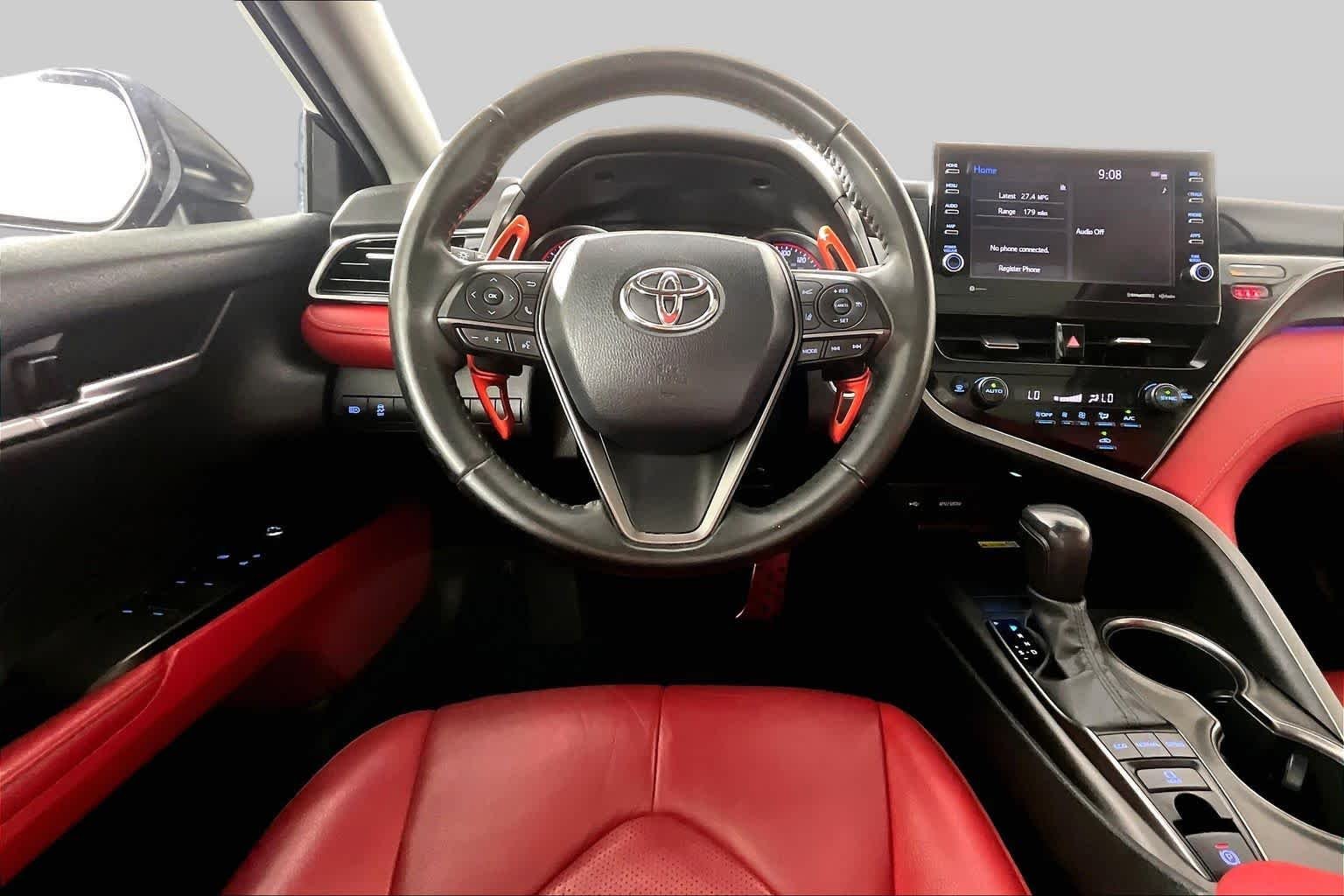 Used 2022 Midnight Black Metallic Toyota XSE image 6