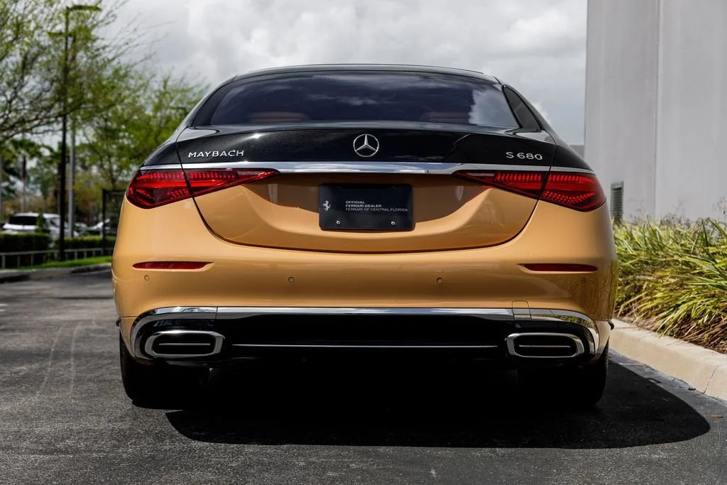 Used 2023 Obsidian Black Metallic / Colorado Beige Mercedes-Benz Maybach S 680 image 50
