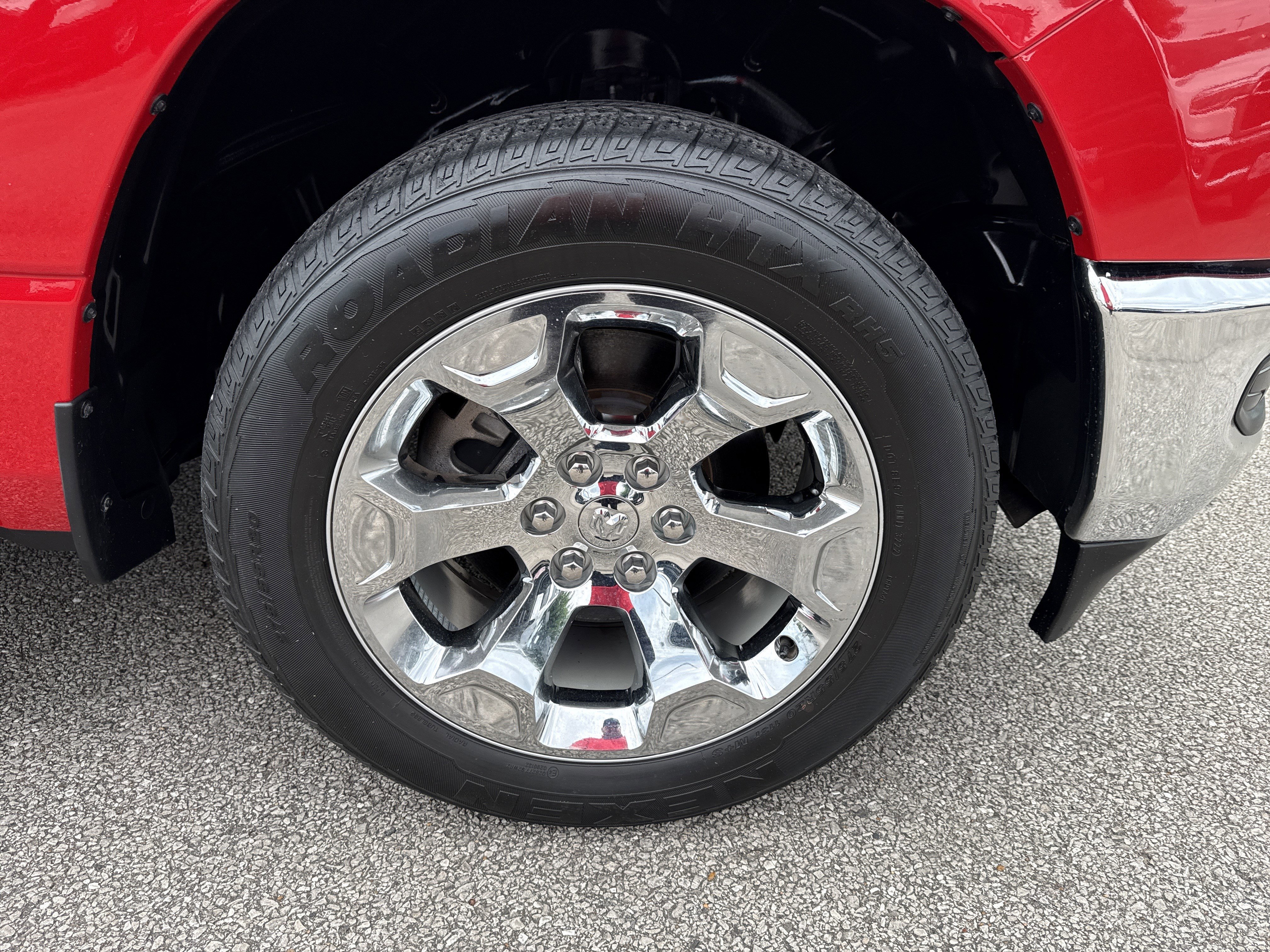 Used 2023 Flame Red Clearcoat Ram Big Horn image 13