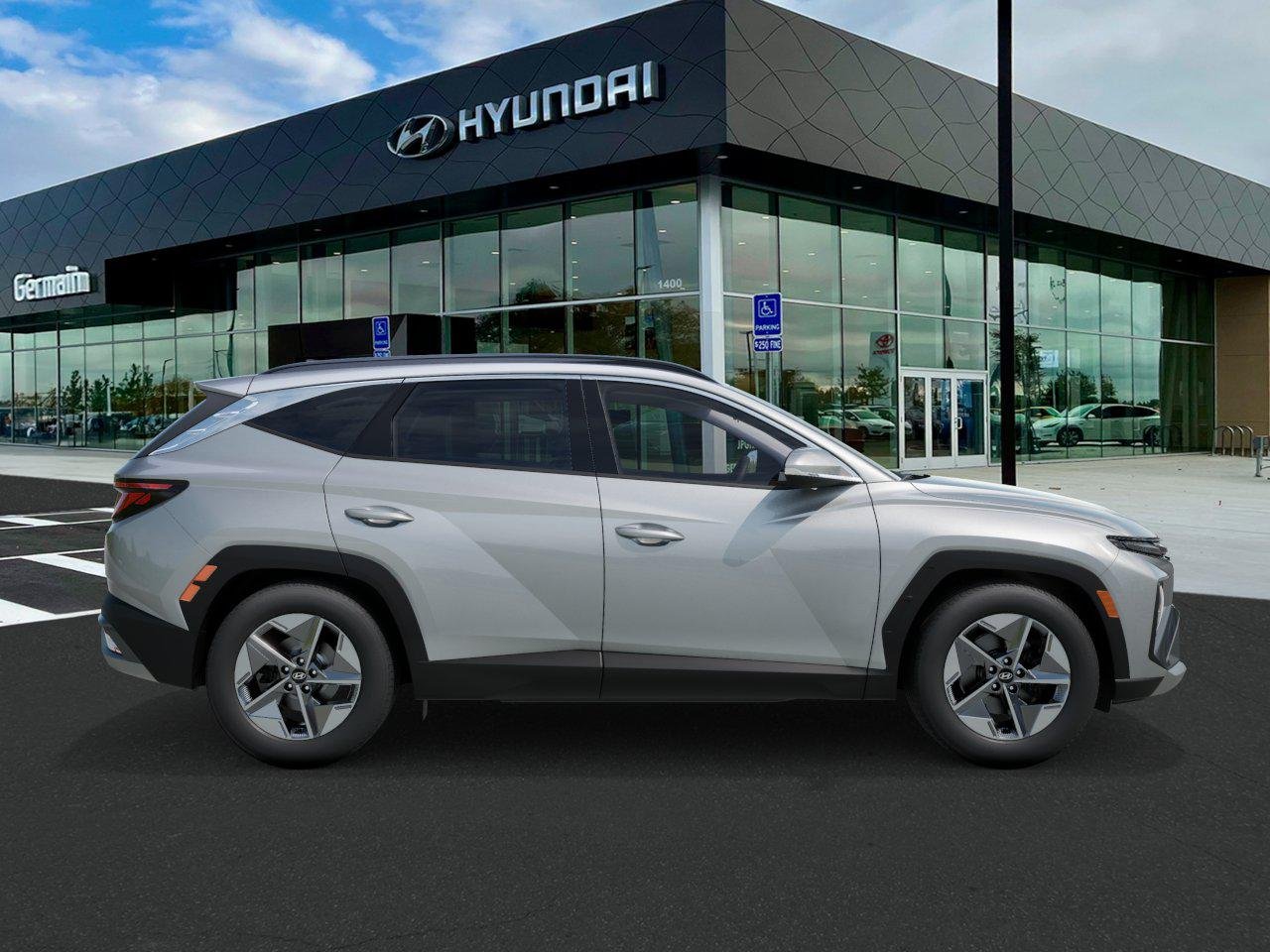 New 2026 Shimmering Silver Hyundai SEL AWD image 7