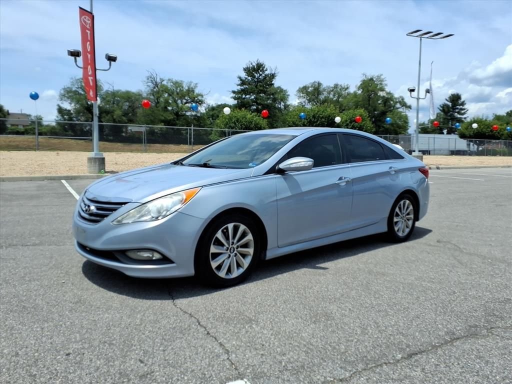 Used 2014 Blue Hyundai Limited image 9