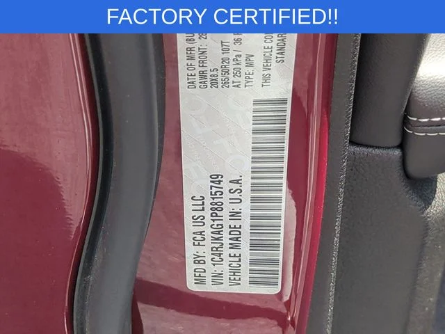 Used 2023 Red Jeep Altitude image 38