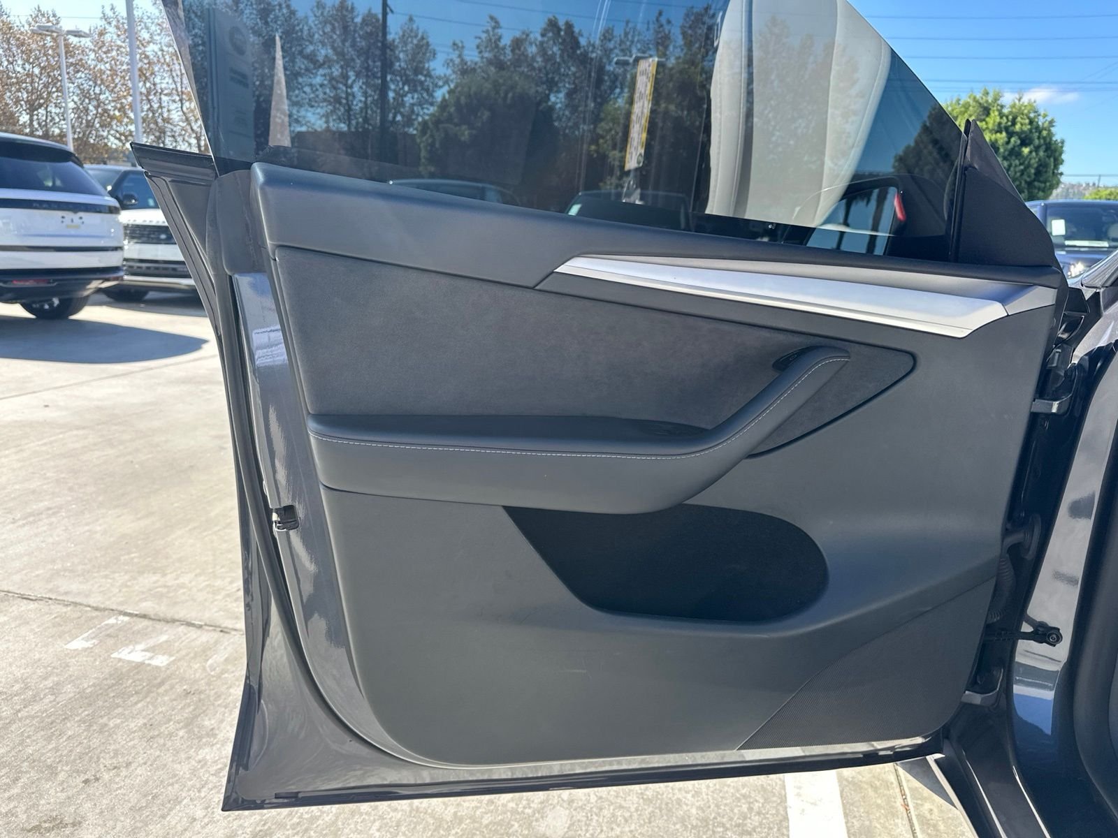 Used 2023 Midnight Silver Metallic Tesla Performance image 12