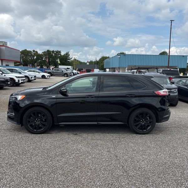 Used 2020 Ford Edge ST-Line with VIN 2FMPK4J99LBB09813 for sale in Crown Point, IN
