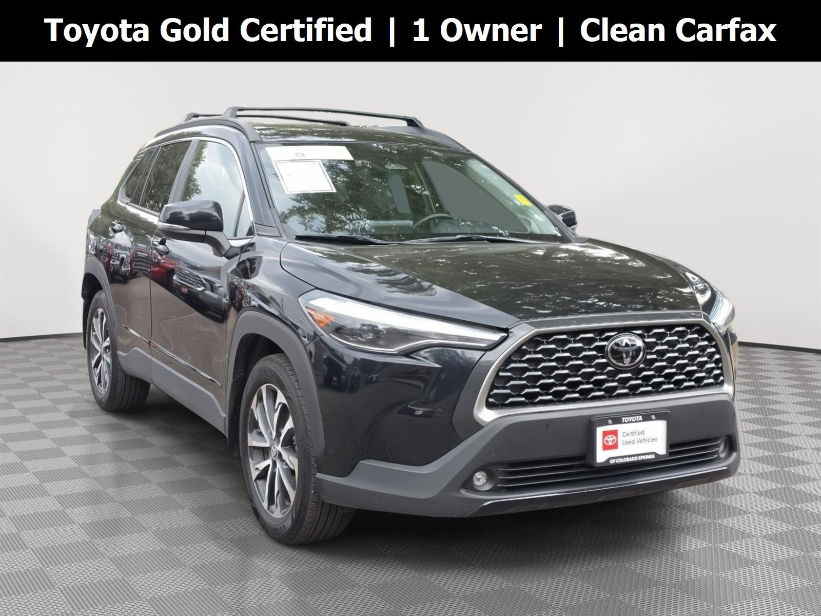 Certified Used 2024 Jet Black Toyota XLE image 1