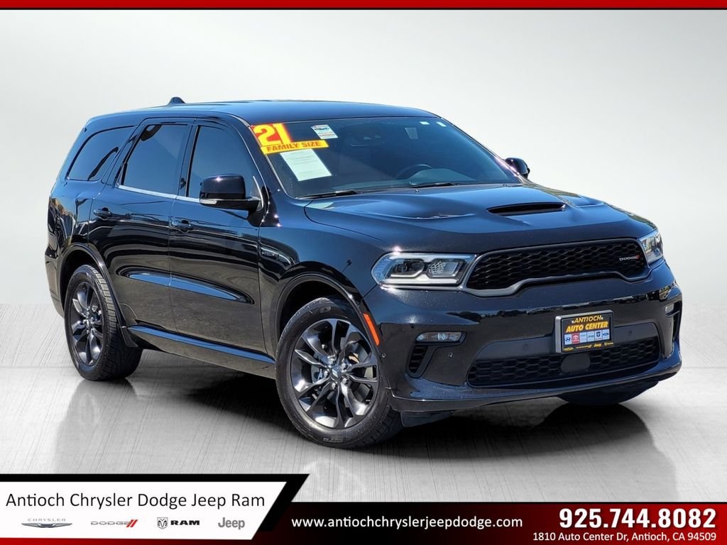 Used 2021 Black Dodge R/T image 1
