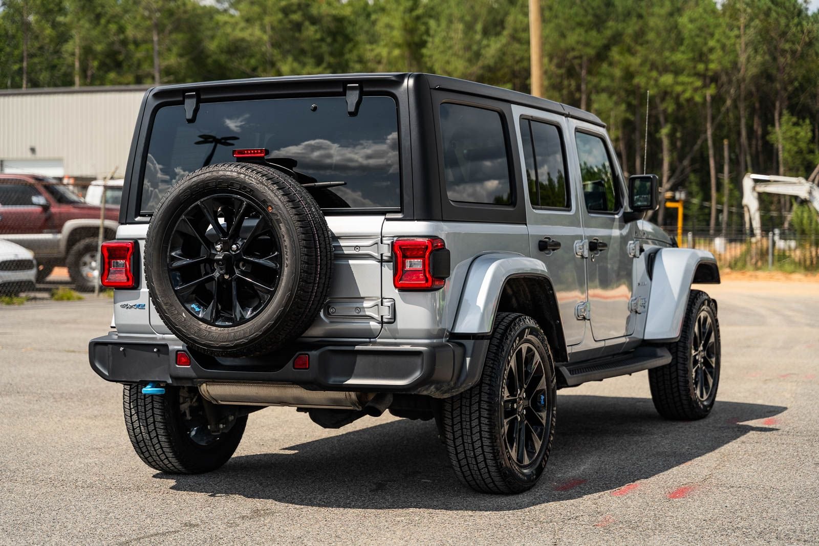 Certified Used 2023 Silver Jeep Sahara 4xe image 7