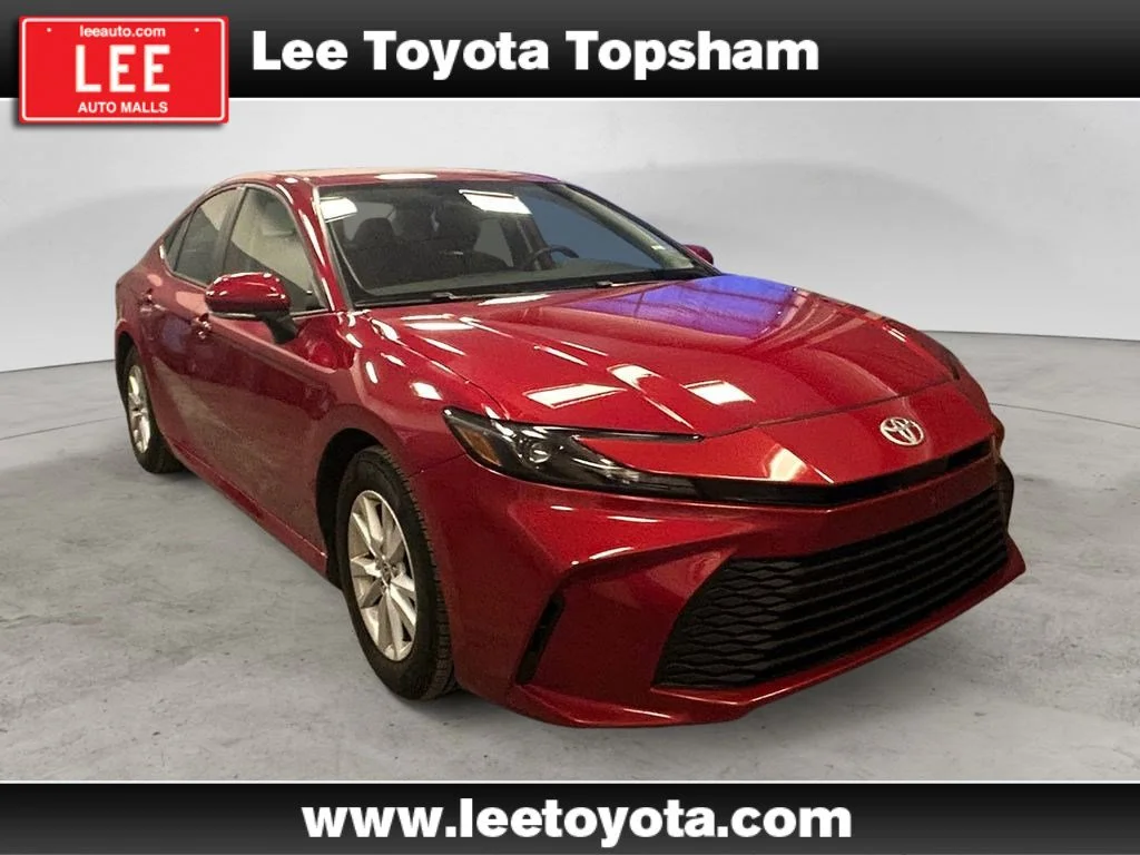 Used 2025 Red Toyota LE image 7