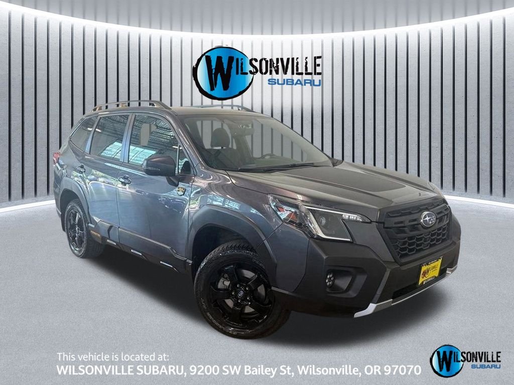 Certified Used 2023 Gray Subaru Wilderness image 1
