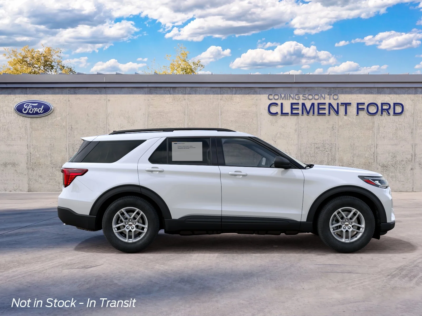 New 2027 White Ford 4DR 4WD ACTIVE image 5