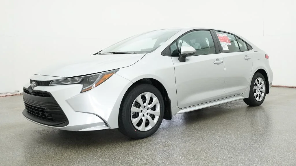 New 2026 Classic Silver Metallic Toyota LE image 6
