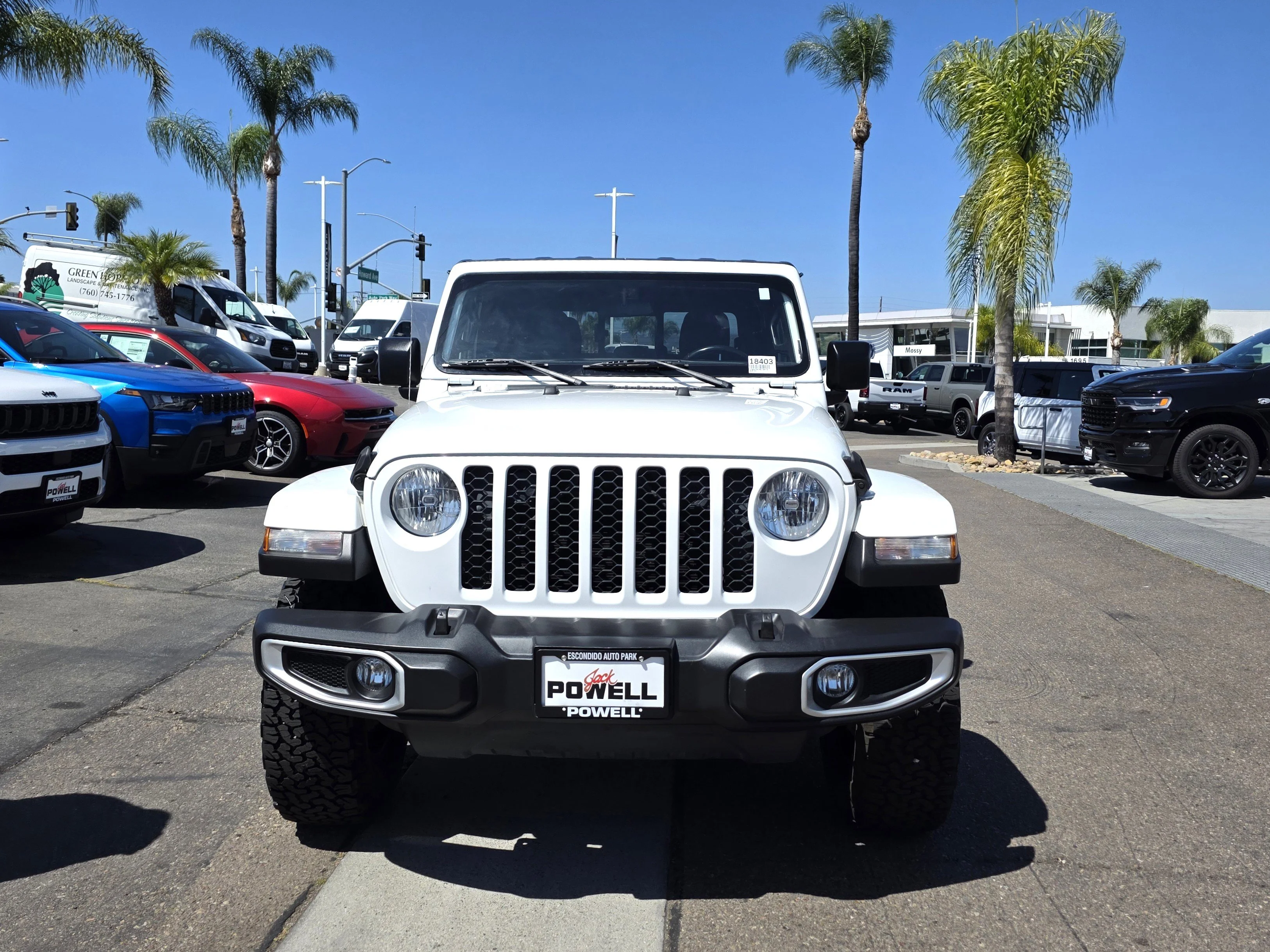 Used 2022 Bright White Clearcoat Jeep Sport image 7