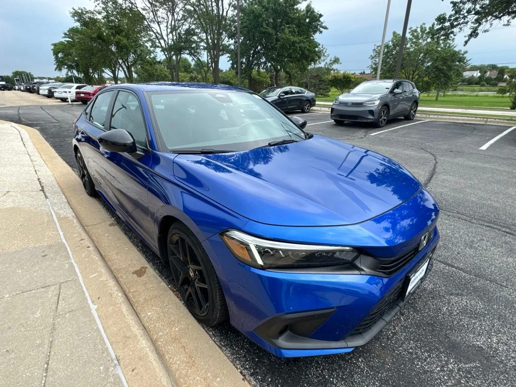 Used 2023 Aegean Blue Metallic Honda Sport image 8