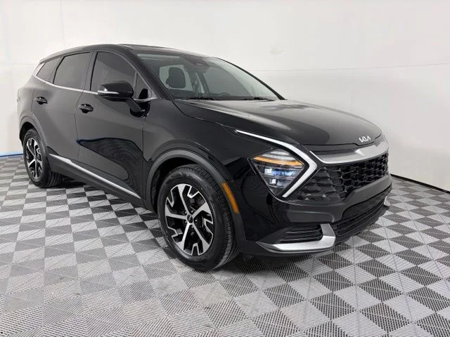 Used 2024 Black Kia EX image 1