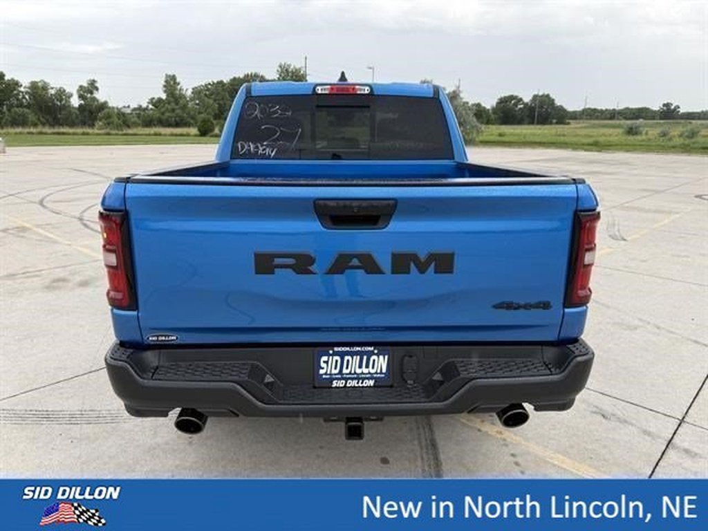New 2026 Hydro Blue Pearl-Coat Exterior Paint RAM Warlock Crew Cab 4x4 5