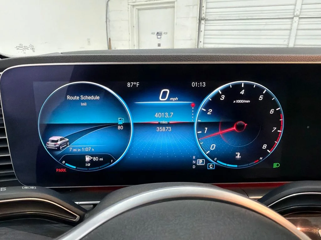 Certified Used 2020 Blue Mercedes-Benz GLE 350 image 16