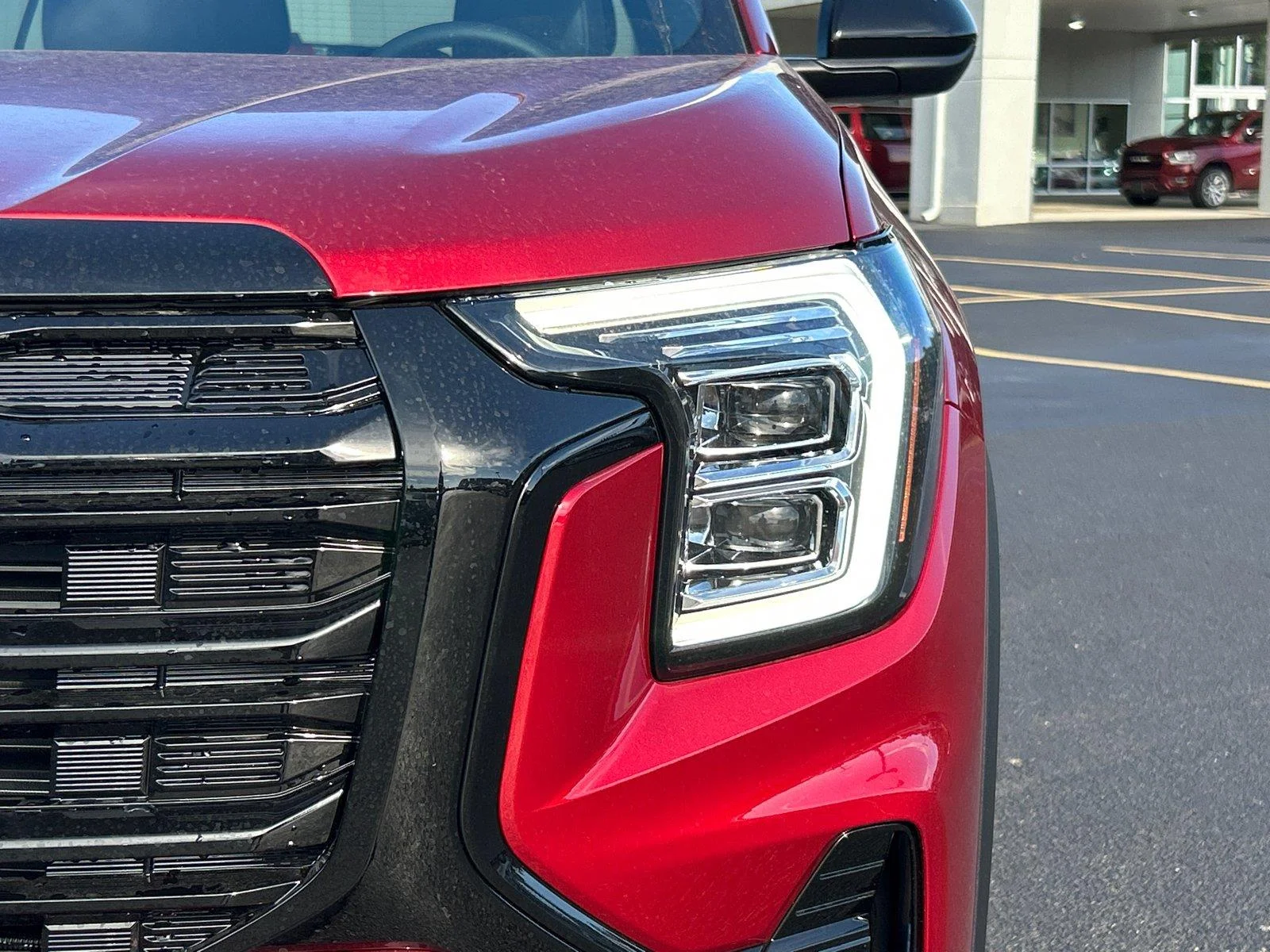 New 2027 Volcanic Red Tintcoat GMC Elevation image 12