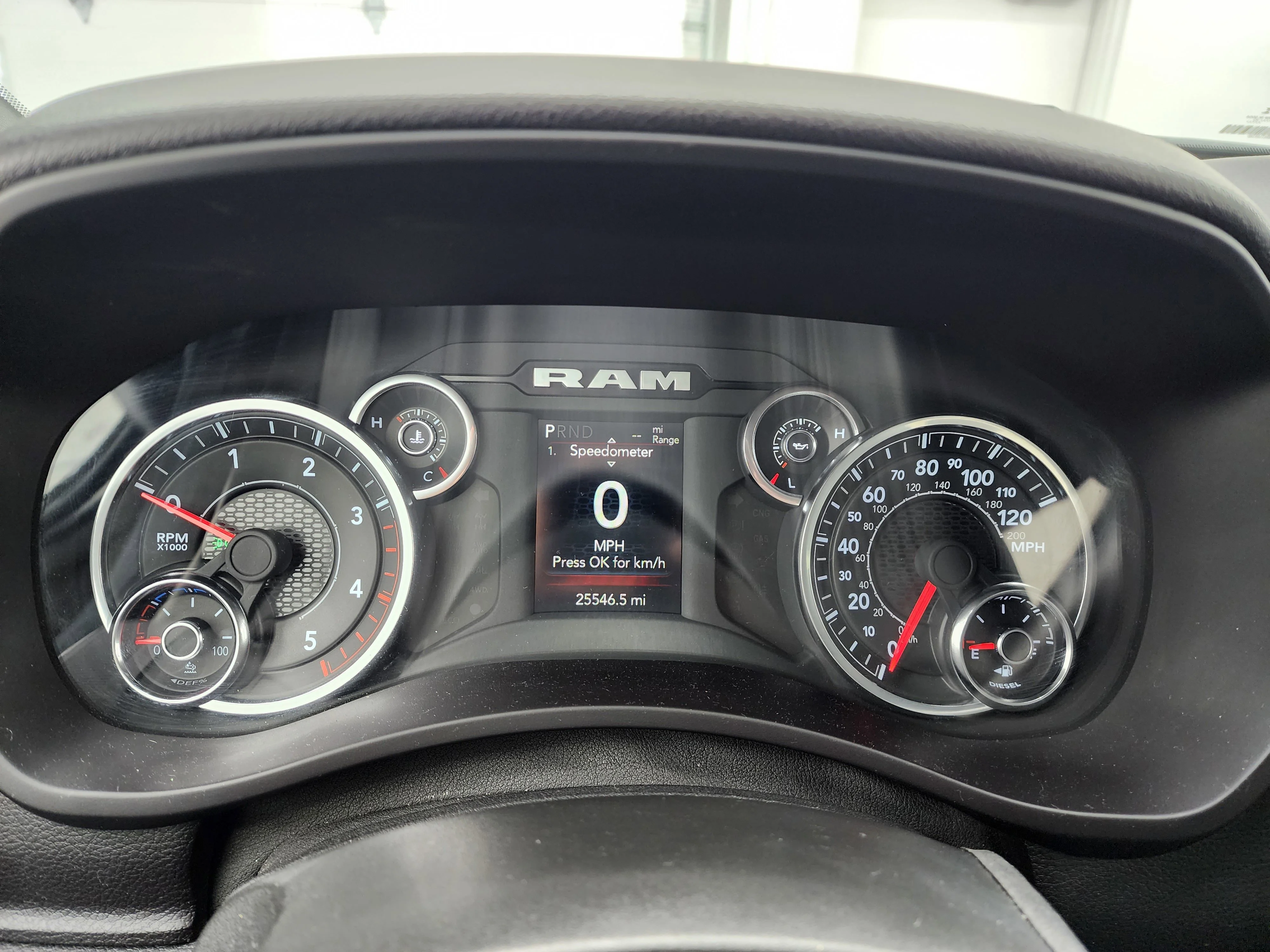 Used 2023 Bright White Clearcoat Ram Big Horn image 10