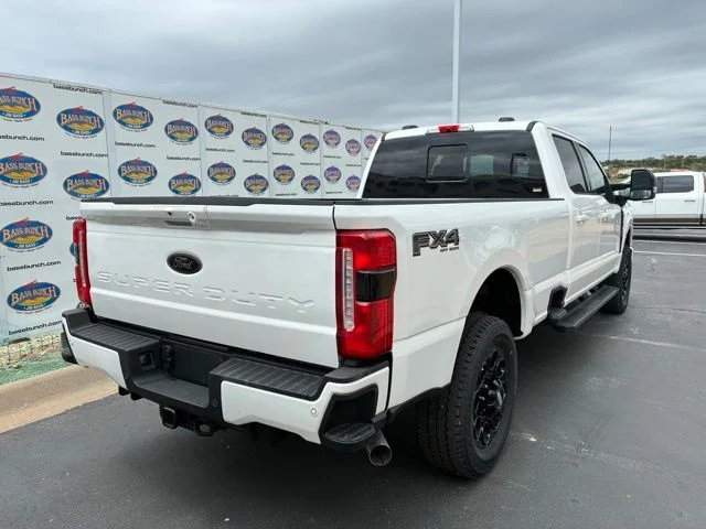 New 2026 Star White Metallic Tri-Coat Ford Lariat image 4