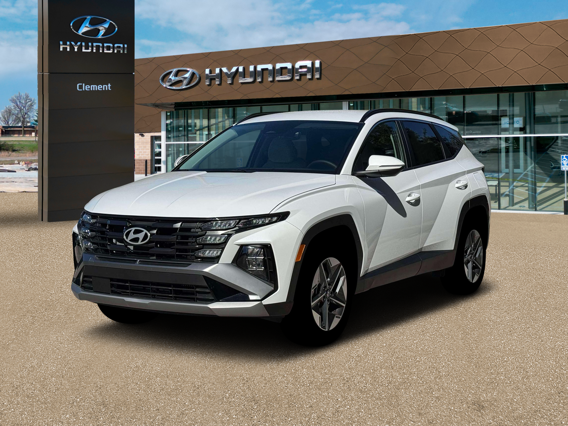 New 2026 White Hyundai SEL Convenience image 1