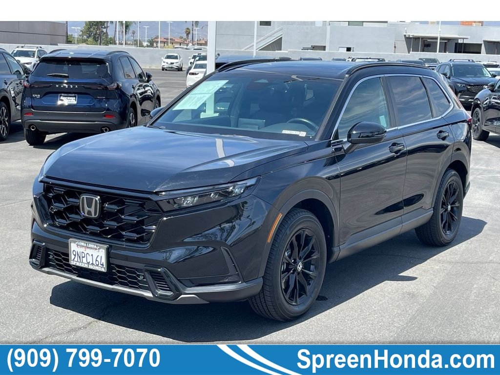 Certified Used 2025 CRYSTAL BLACK PEA Honda Sport-L image 1