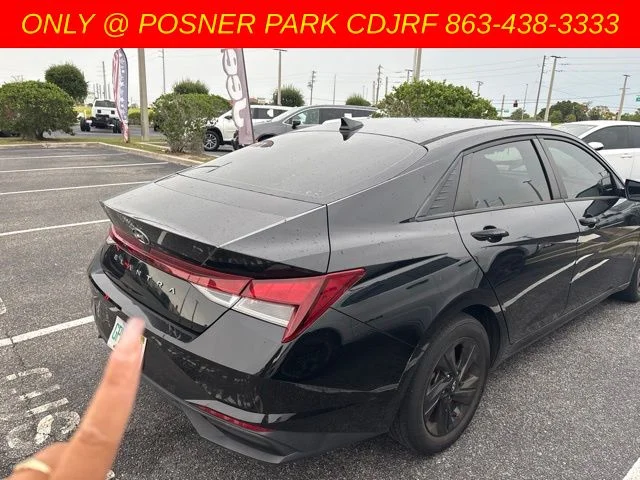 Used 2021 Hyundai Elantra SEL with VIN 5NPLM4AG6MH027913 for sale in Davenport, FL