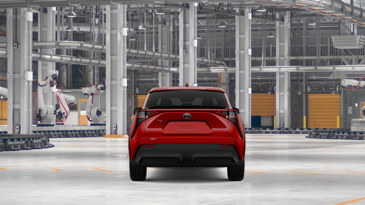 New 2026 Supersonic Red Toyota XLE image 8
