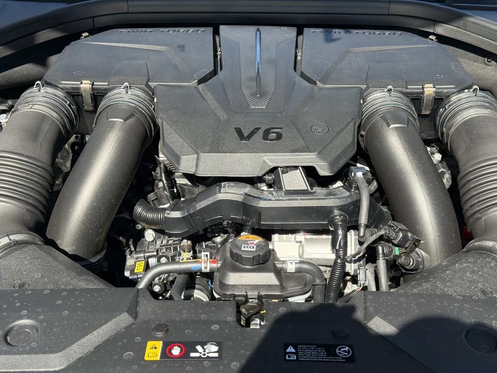 New 2026 White Genesis 3.5T Sport Prestige image 13
