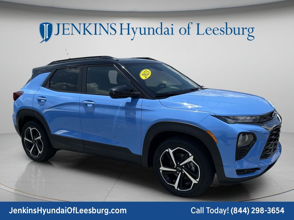 Used 2023 Blue Chevrolet RS image 1