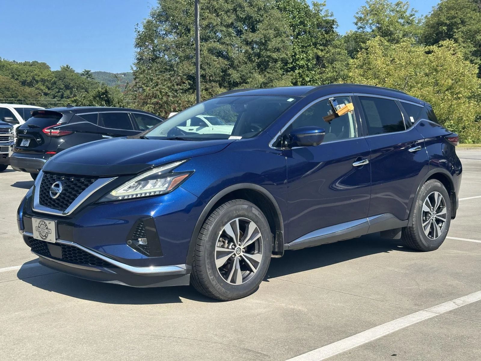 Used 2019 Deep Blue Pearl Nissan SV image 3