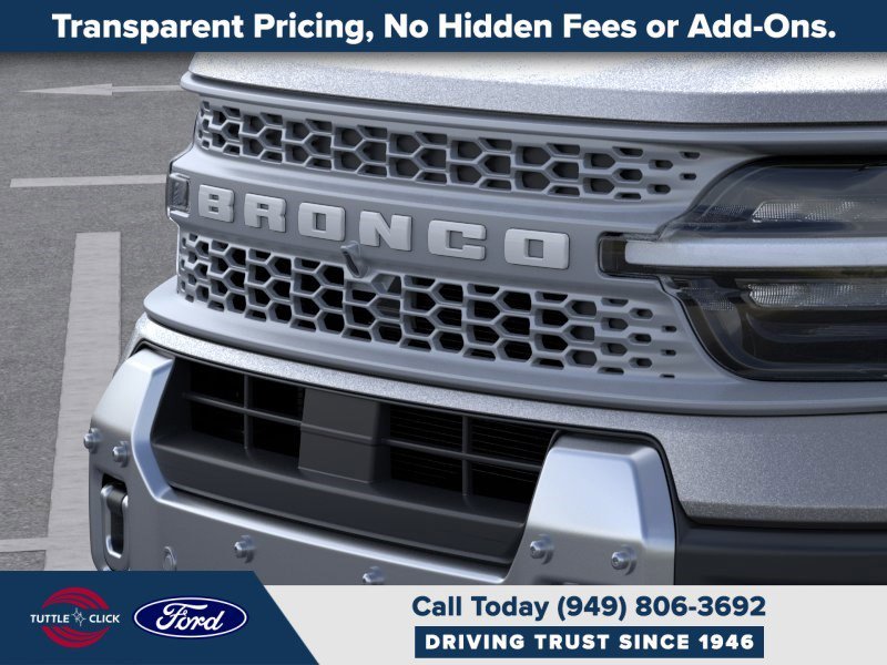 New 2025 Carbonized Gray Metallic Ford Badlands image 17