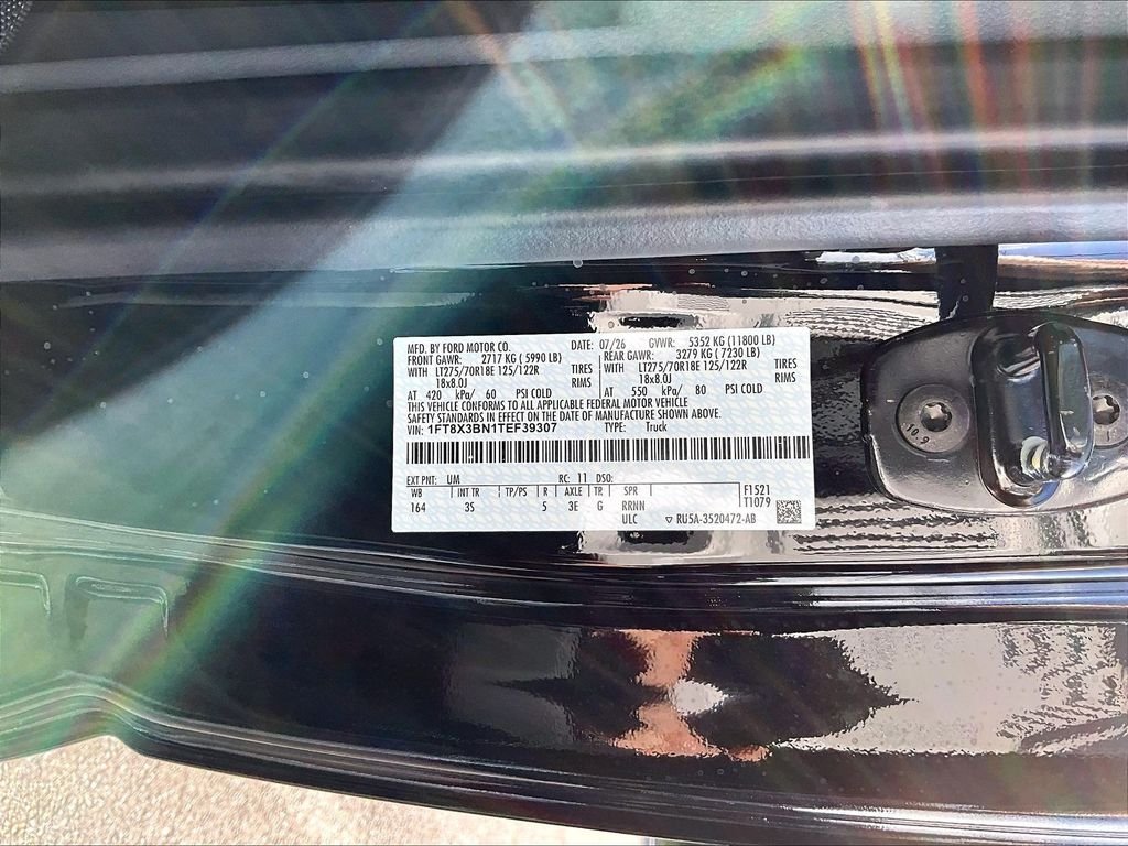 New 2026 Agate Black Metallic Ford XLT image 13