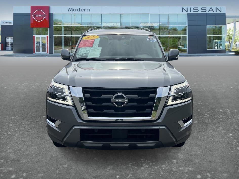 Used 2022 Gun Metallic Nissan SL image 2