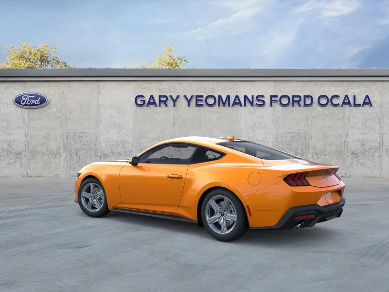 New 2026 Orange Fury Metallic Tri-coat Ford EcoBoost® Premium Fastback image 4