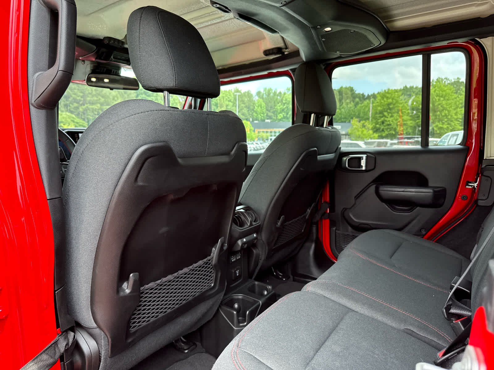 Used 2024 Firecracker Red Clearcoat Jeep Rubicon image 24