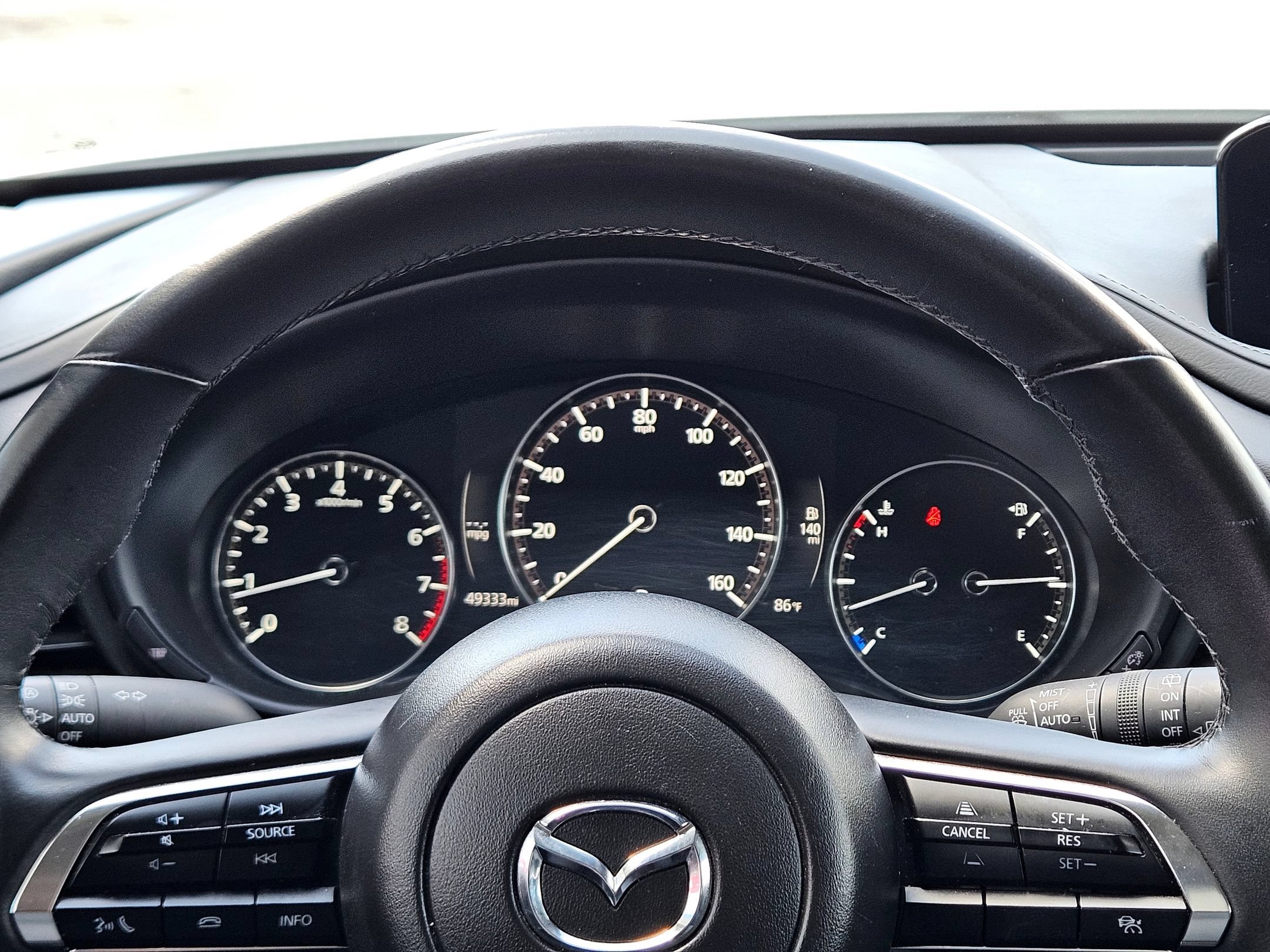 Used 2025 Snowflake White Pearl Mica Mazda 2.5 S Preferred Package image 16