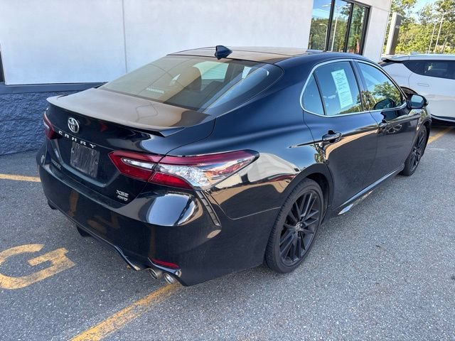 Used 2022 Midnight Black Metallic Toyota XSE image 5
