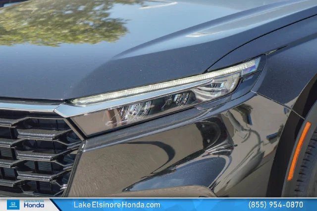 Used 2024 Crystal Black Pearl Honda EX image 4