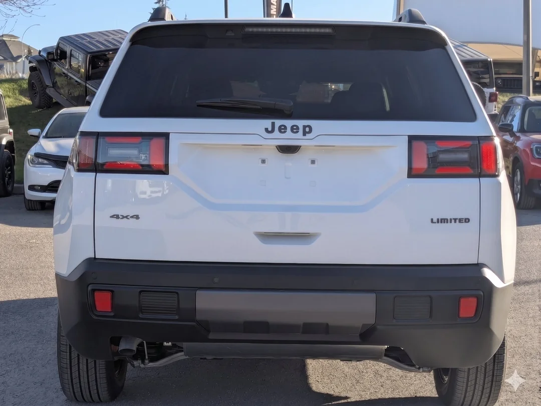 New 2026 White Jeep Limited - - 4x4 - Hybrid - Limited Pkg (23G) - Tech Group - Mopar Interior Protection Pkg & More! image 7