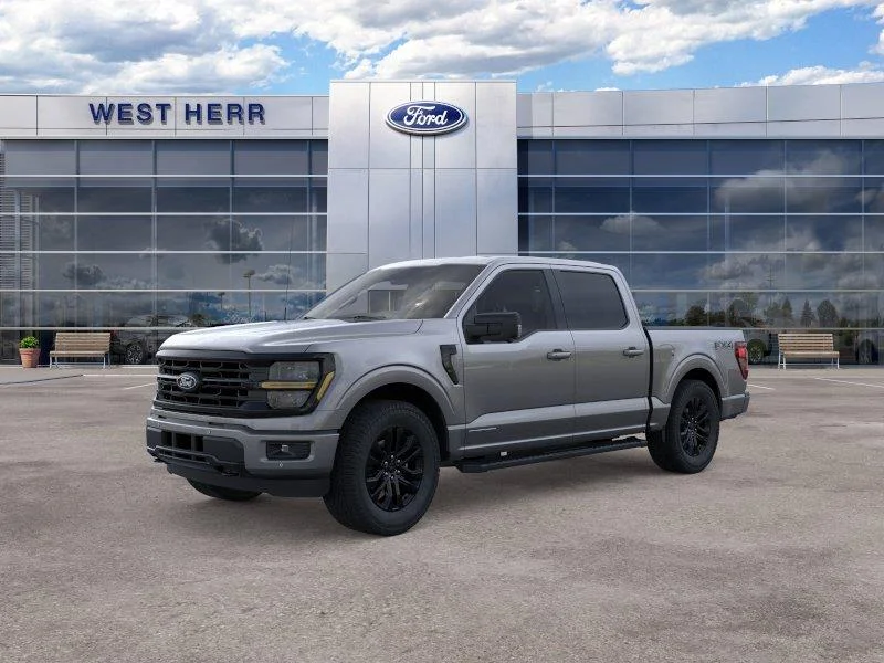 New 2026 Carbonized Gray Metallic Ford XLT image 2